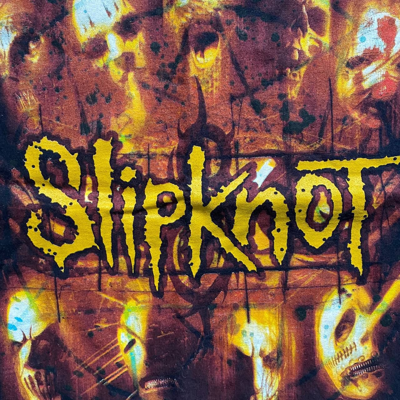 Slipknot VINTAGE Y2K 2007 SLIPKNOT OFFICIAL TOUR MERCH BAND TEE 66 Size US L / EU 52-54 / 3 - 5 Thumbnail