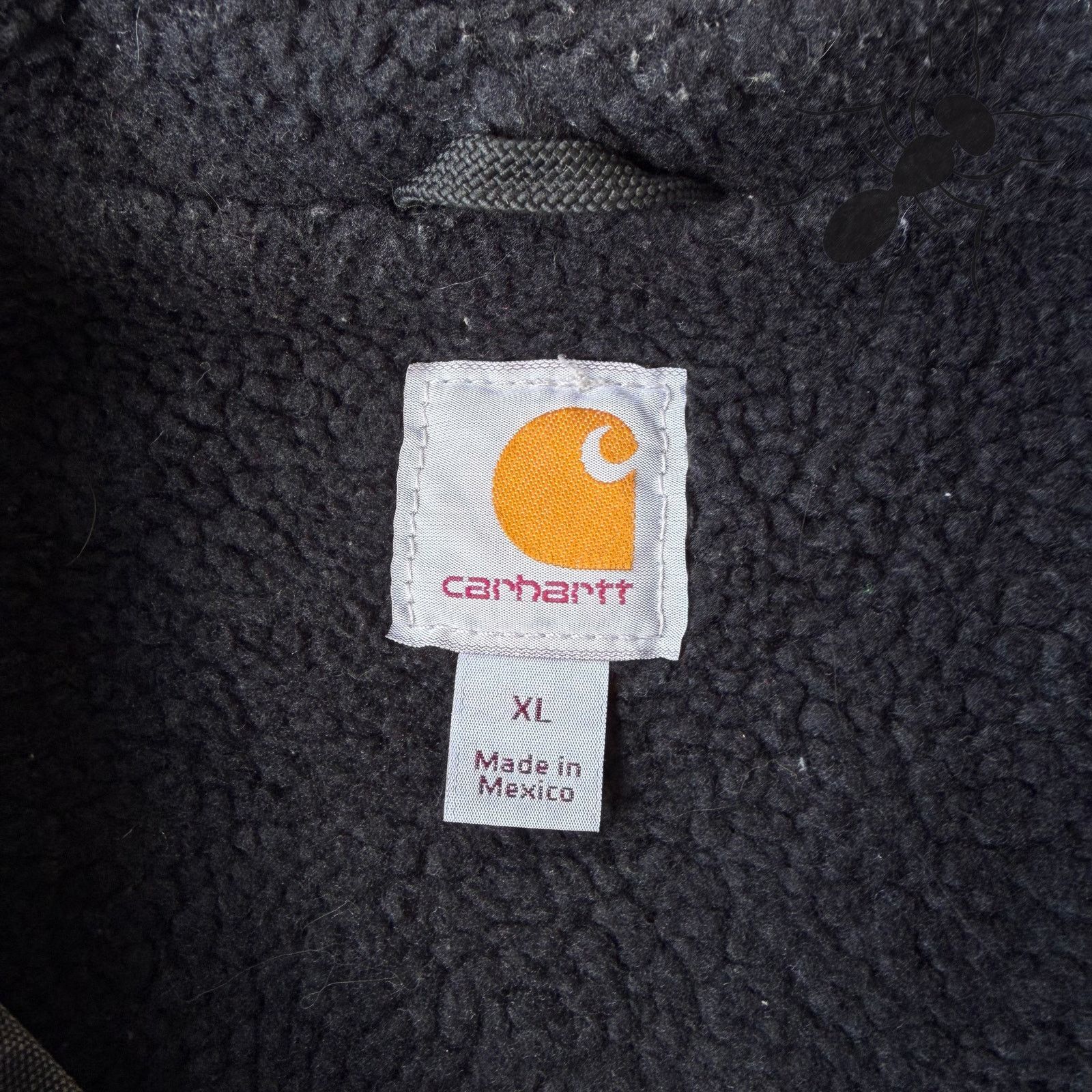 Carhartt × Vintage Carhartt V33 green Sherpa lined work wear vest Size US XL / EU 56 / 4 - 5 Thumbnail
