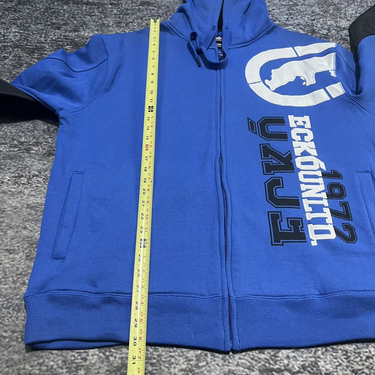 Ecko Unltd. Vintage Y2K Ecko Unltd Logo Grunge Skater Zip Up Hoodie XXL Size US XXL / EU 58 / 5 - 10 Thumbnail