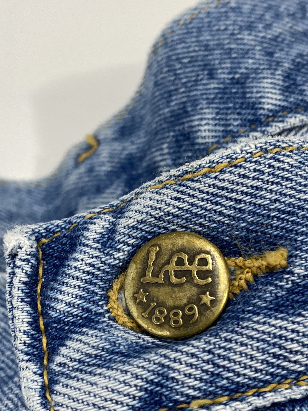 Lee 🔥LASTDROP🔥 Vintage 90s Lee Portland Blue Denim Jeans Pants Size US 34 / EU 50 - 11 Thumbnail