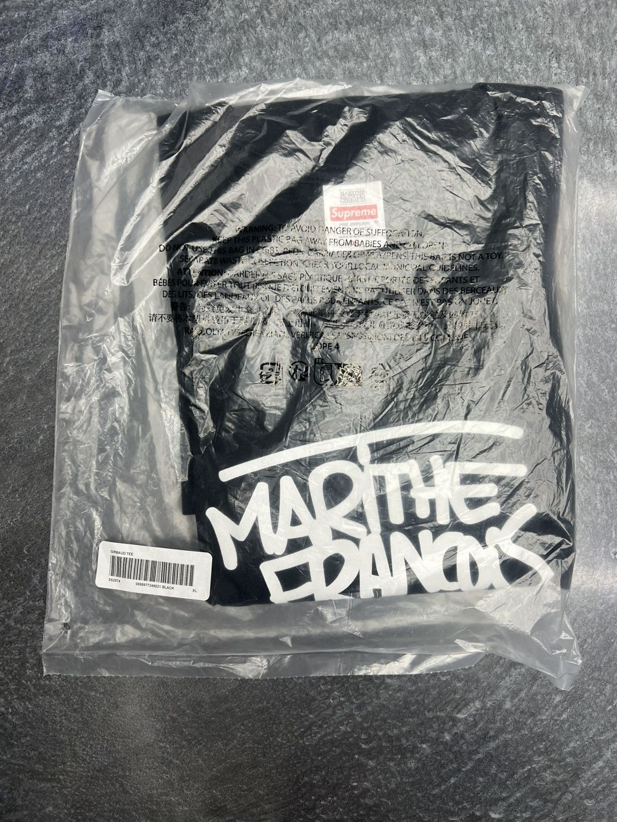 Supreme Supreme Marithe Francois Girbaud T-Shirt Size US XL / EU 56 / 4 - 6 Thumbnail