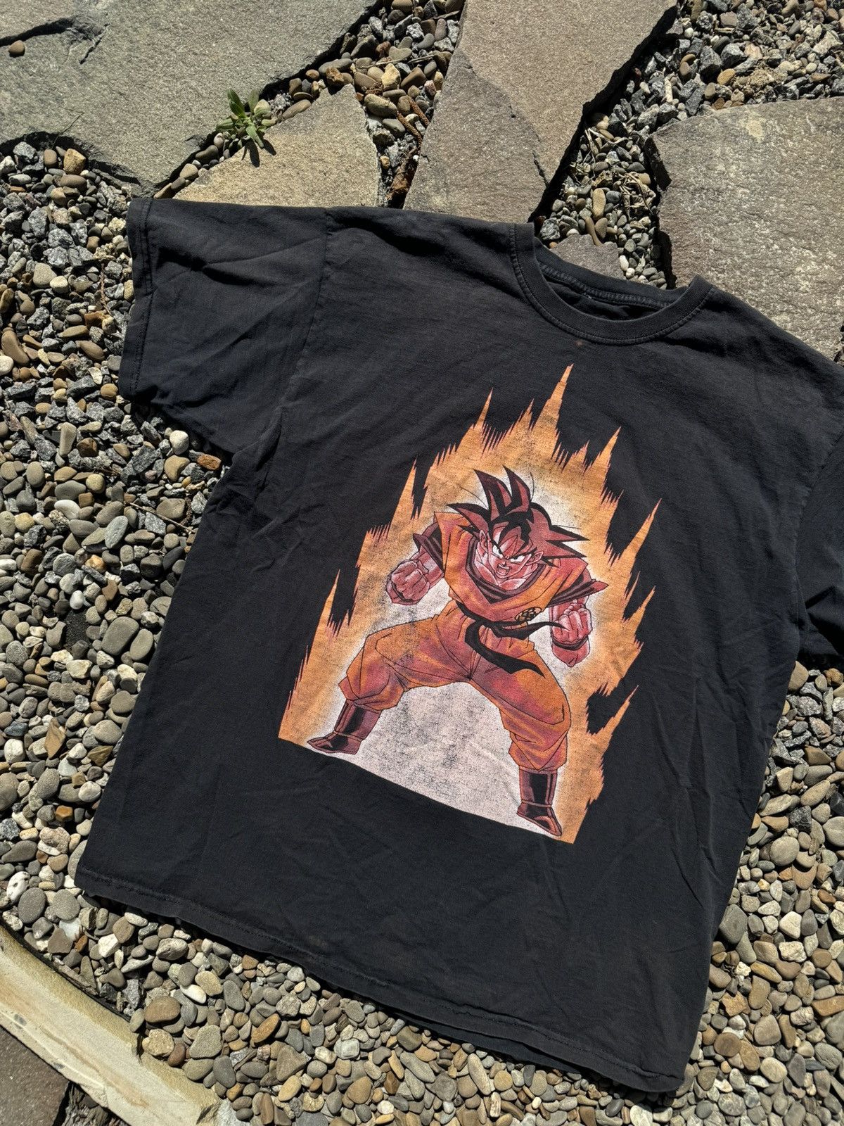 Anime × Japanese Brand × Vintage Y2K Dragon Ball Z black tee vintage Size US L / EU 52-54 / 3 - 2 Thumbnail