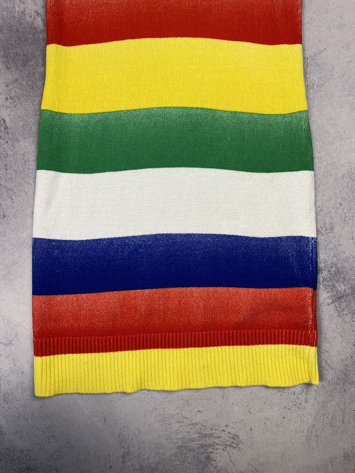 Polo Ralph Lauren × Ralph Lauren Polo Ralph Lauren Striped Multicolor Knit Dress Short Sleeve Size S / US 4 / IT 40 - 6 Thumbnail