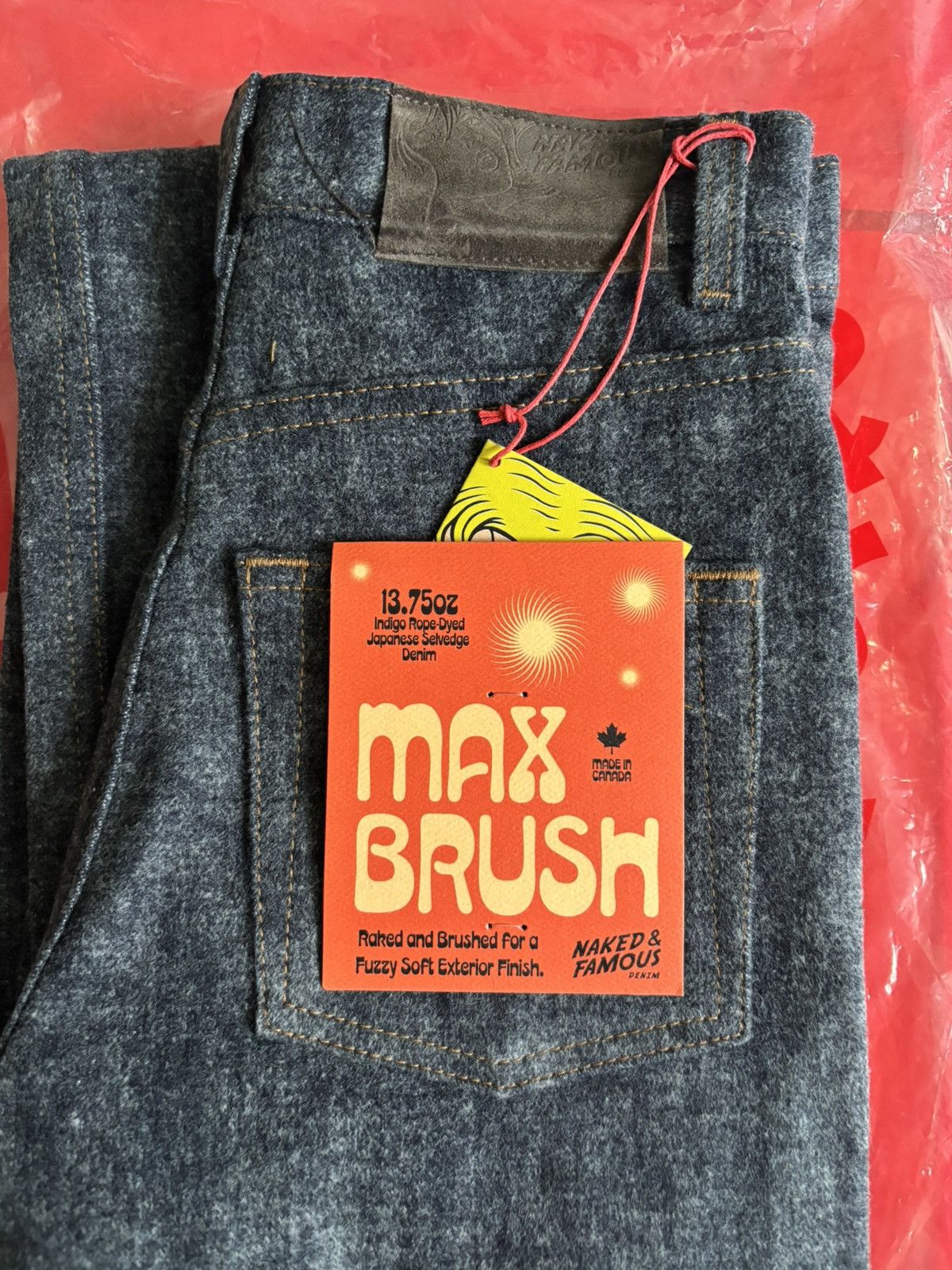 Naked & Famous Naked & Famous True Girl- Max Brush Selvedge Denim Size 26" / US 2 / IT 38 - 4 Thumbnail