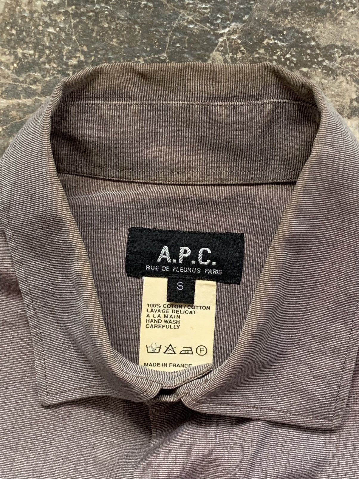 A.P.C. Vintage double pocket shirt Size US S / EU 44-46 / 1 - 3 Thumbnail