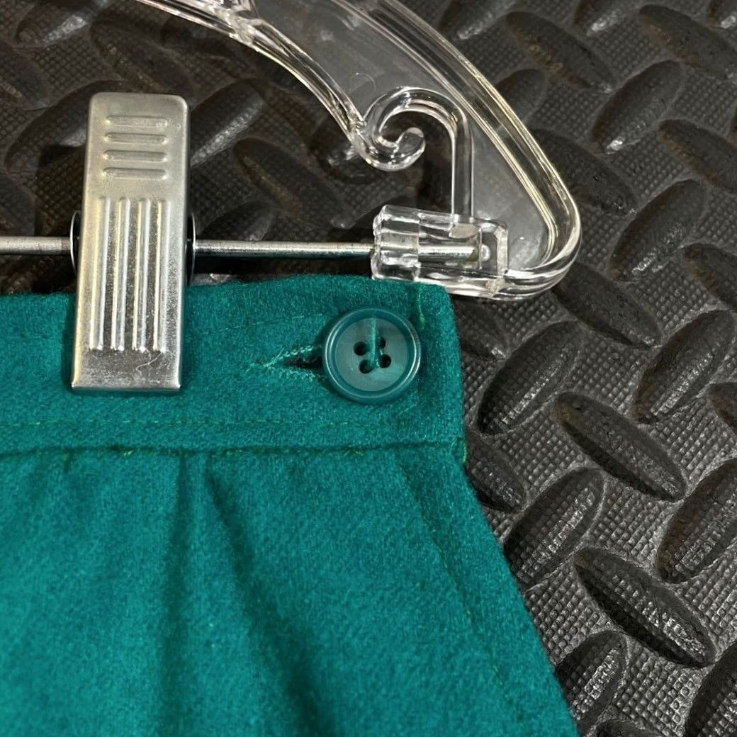 Pendleton VINTAGE Pendleton Skirt Women Size 12 Green A-Line Midi USA Made Women's Skater Wool Long 70s Size 34" / US 12 / IT 48 - 6 Thumbnail