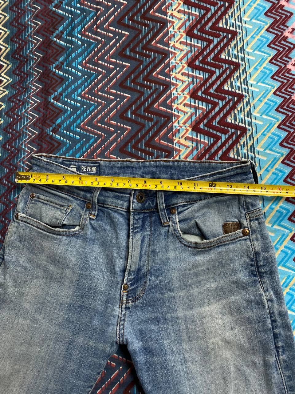 G-Star × Vintage Vintage G-Star Raw Distressed Jeans Faded Raw 3301 Size US 30 / EU 46 - 15 Thumbnail
