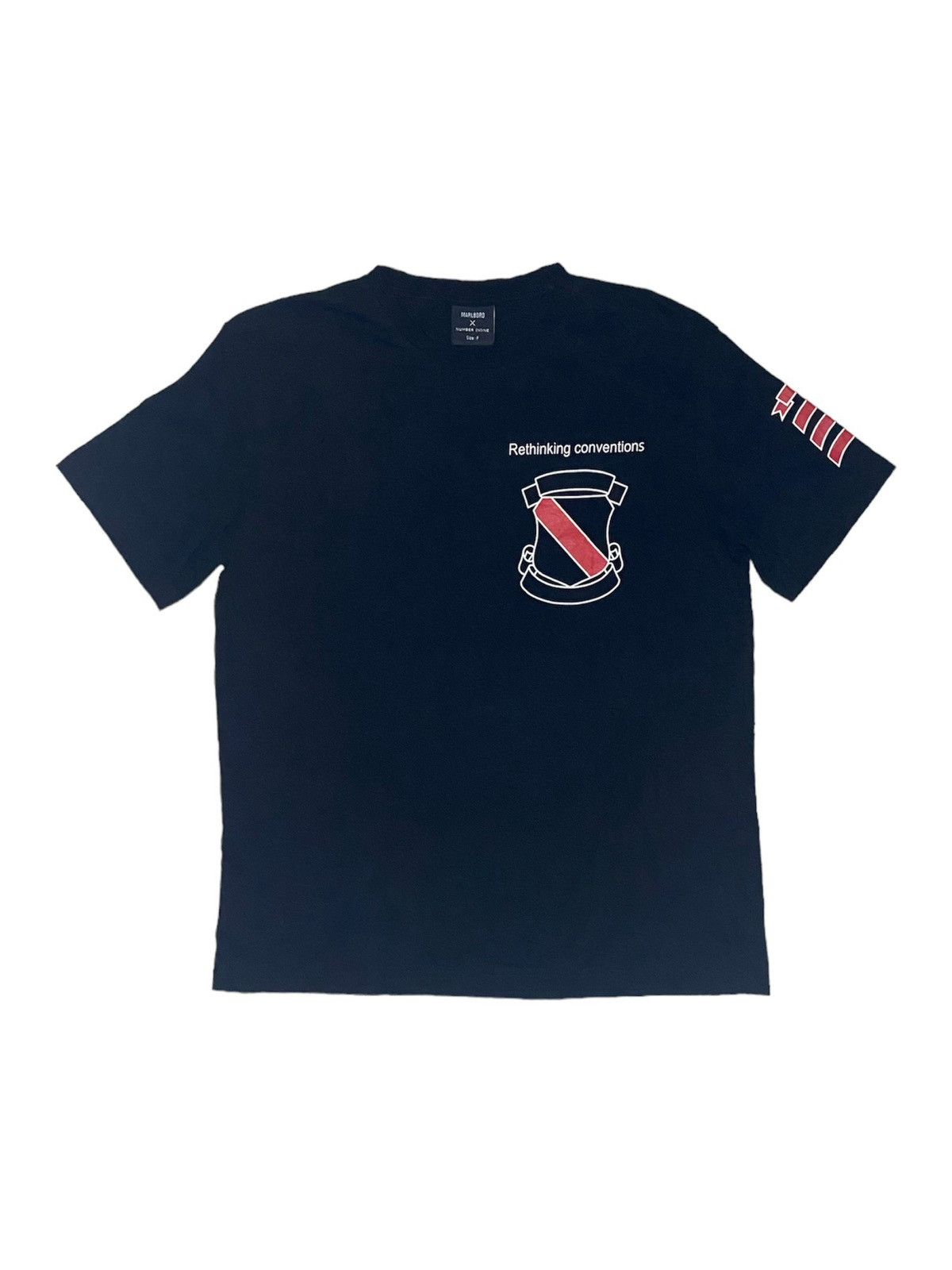 Number (N)ine Number (N)ine x Marlboro Rethinking Conventions Tee Size US M / EU 48-50 / 2 - 1 Thumbnail