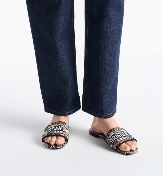 Dior o1w1db10126 KCQ209 Slides in Multicolor Size US 12 / IT 42 - 5 Thumbnail
