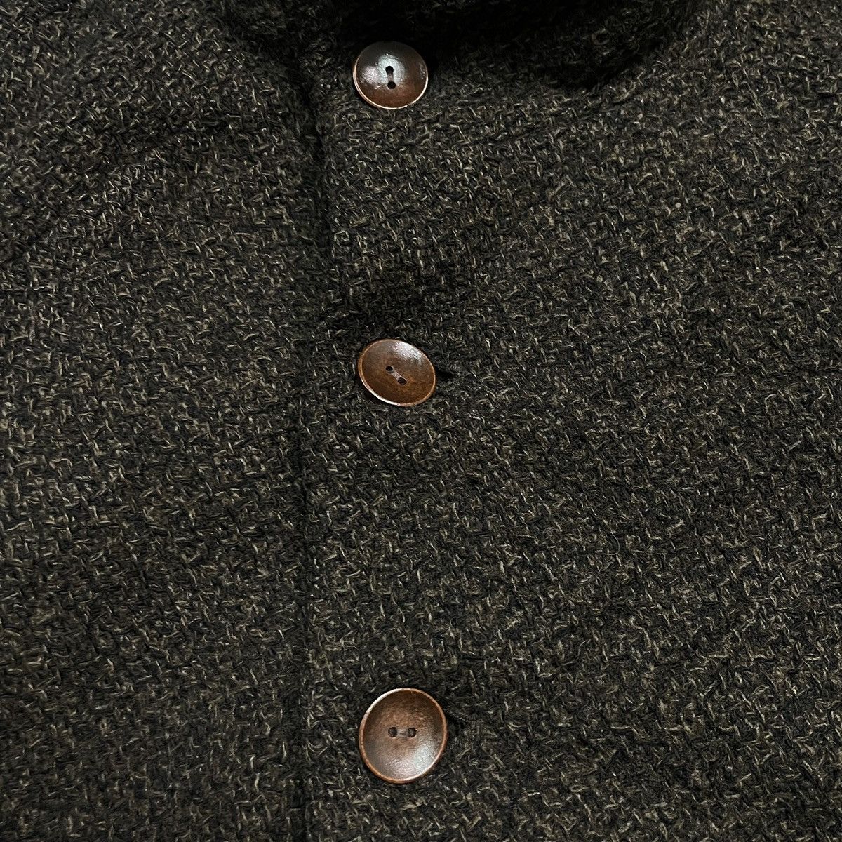 Blue Blue Japan 🇯🇵 Archive Blue Blue Japan Wool High Neck Coat Button Jacket Size US M / EU 48-50 / 2 - 14 Thumbnail