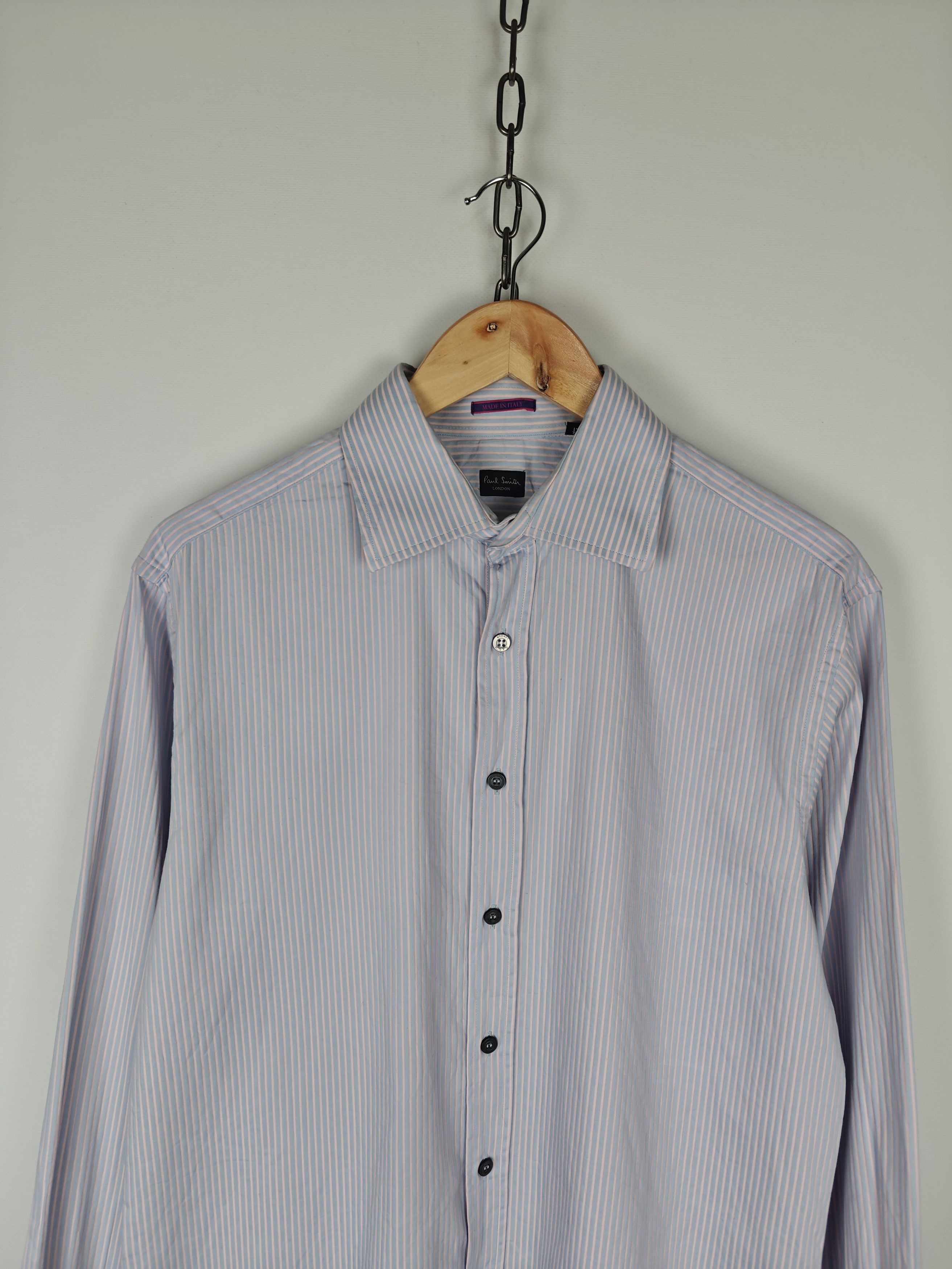 Paul Smith Paul Smith Italy Shirt Collared Striped size 16/41 (L) Size US L / EU 52-54 / 3 - 2 Thumbnail