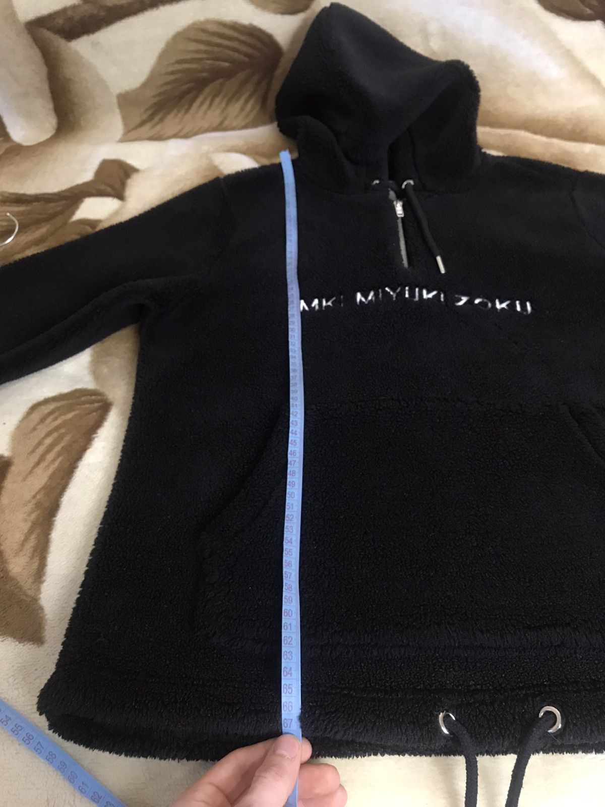 Mki Miyuki Zoku 🔥 MKI MIYUKI ZOKU Sherpa Fleece Hoodie Jacket London Teddy Size US M / EU 48-50 / 2 - 12 Thumbnail