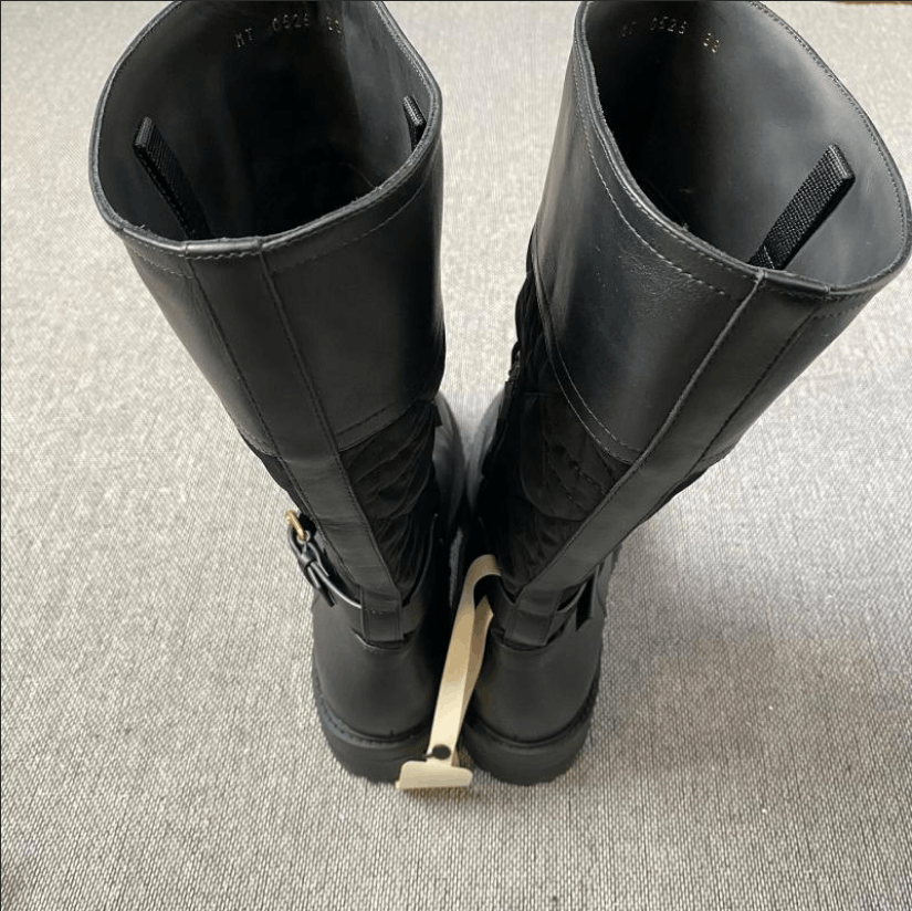 Dior Dior Calfskin Leather High Boot Size US 8 / IT 38 - 3 Thumbnail