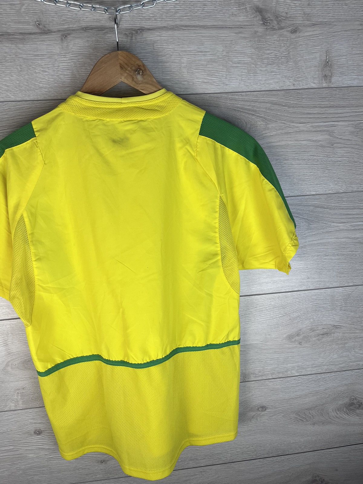 Nike Vintage men’s soccer jersey Nike Brazil 🇧🇷sport drill Size US L / EU 52-54 / 3 - 14 Thumbnail