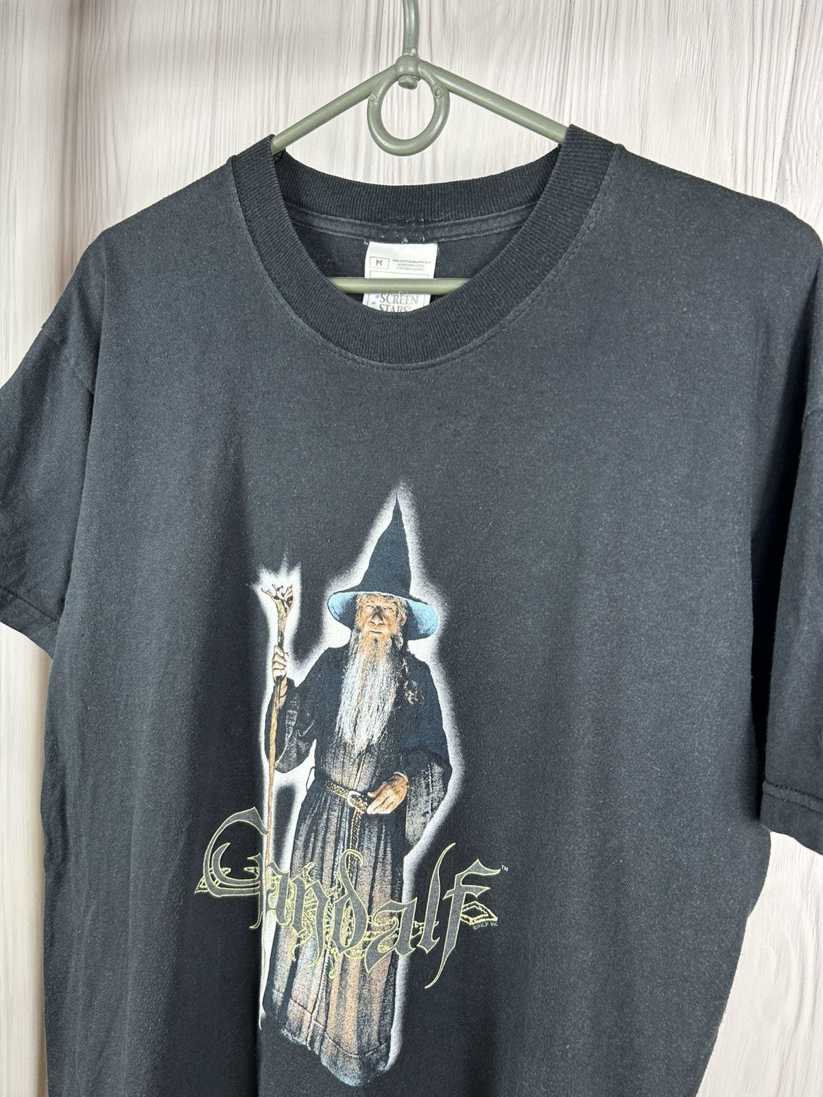 Vintage Vintage The Lord Of The Rings Gandalf Wizard T-shirt Size M Size US M / EU 48-50 / 2 - 3 Thumbnail