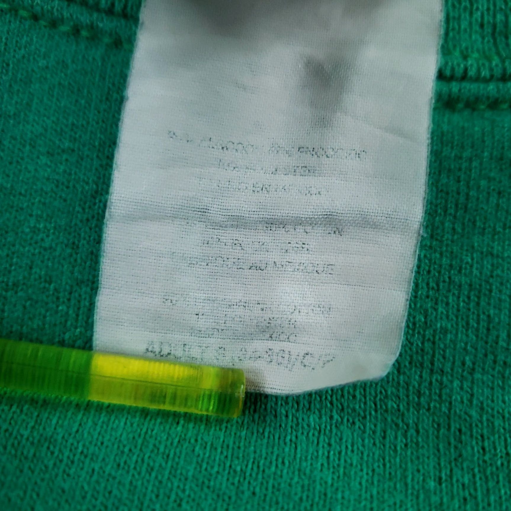 Hanes VINTAGE Hanes Sweatshirt Mens Small Green Cotton Crewneck Pullover Y2K - Shirt, Mens, Size S, Green, Cotton, Pullover, Crew Neck, Long Sleeve Size US S / EU 44-46 / 1 - 6 Thumbnail