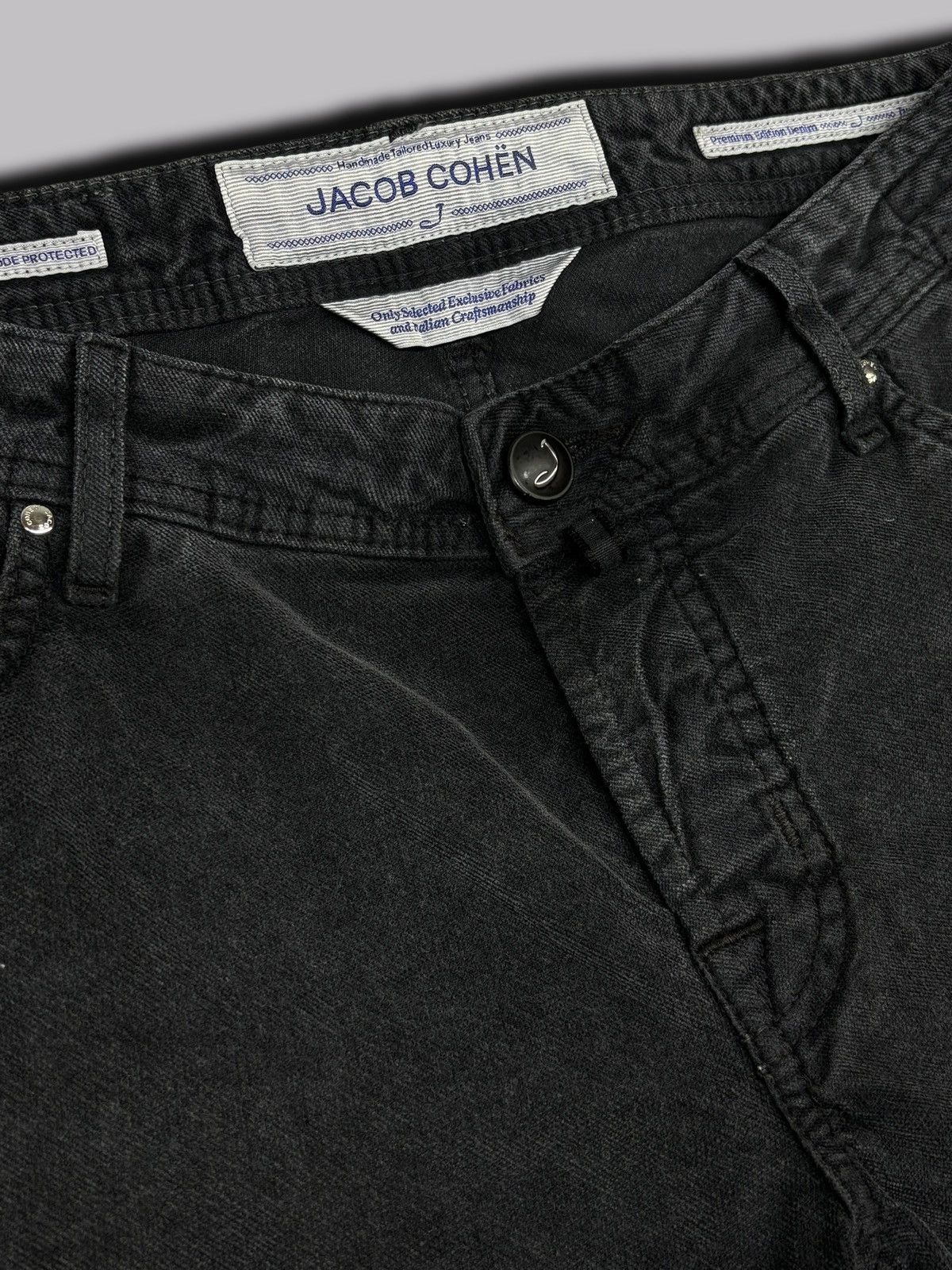 Jacob Cohen Jacob Cohen 622 Style Italian Designer Pants Like Velour Size US 35 - 15 Thumbnail