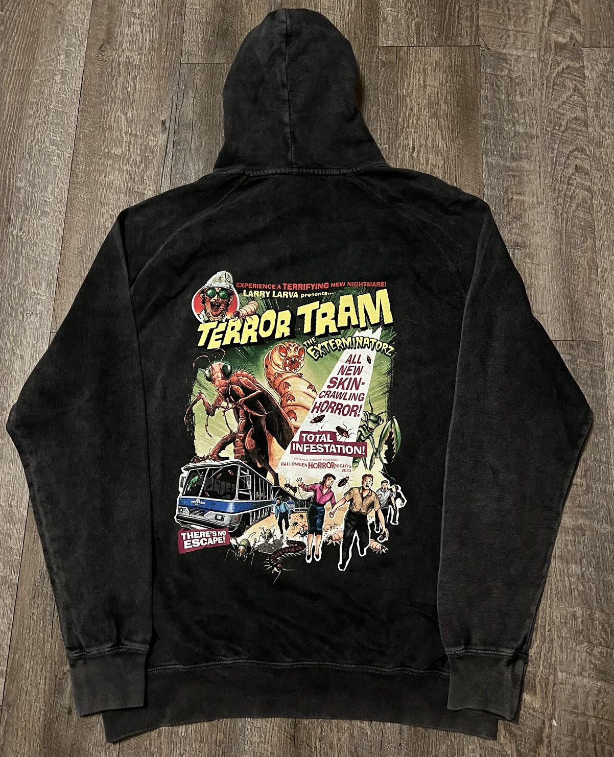 Universal Studios Universal Studios Halloween Horror Night Terror Tram Hoodie Size US L / EU 52-54 / 3 - 1 Thumbnail