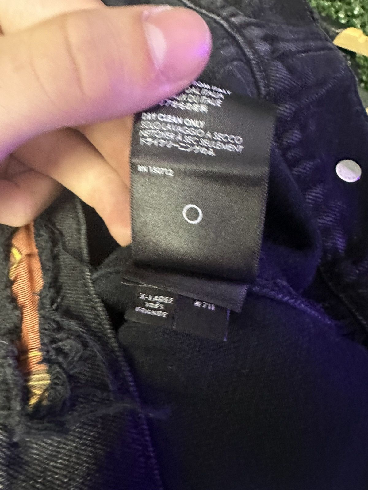 Amiri Amiri Patchwork Black Denim Jacket Size US XL / EU 56 / 4 - 5 Thumbnail