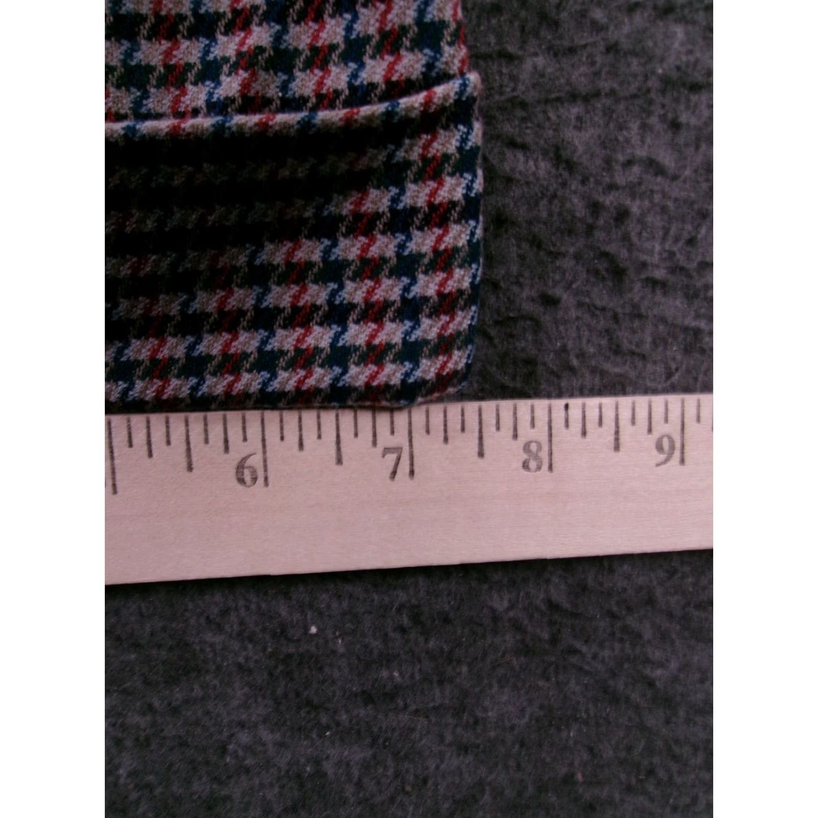 J. Jill J Jill Pants Womens 20 Plus Ankle Pull On Tapered Houndstooth Stretch Multi Color Size 42" / US 20 - 7 Thumbnail