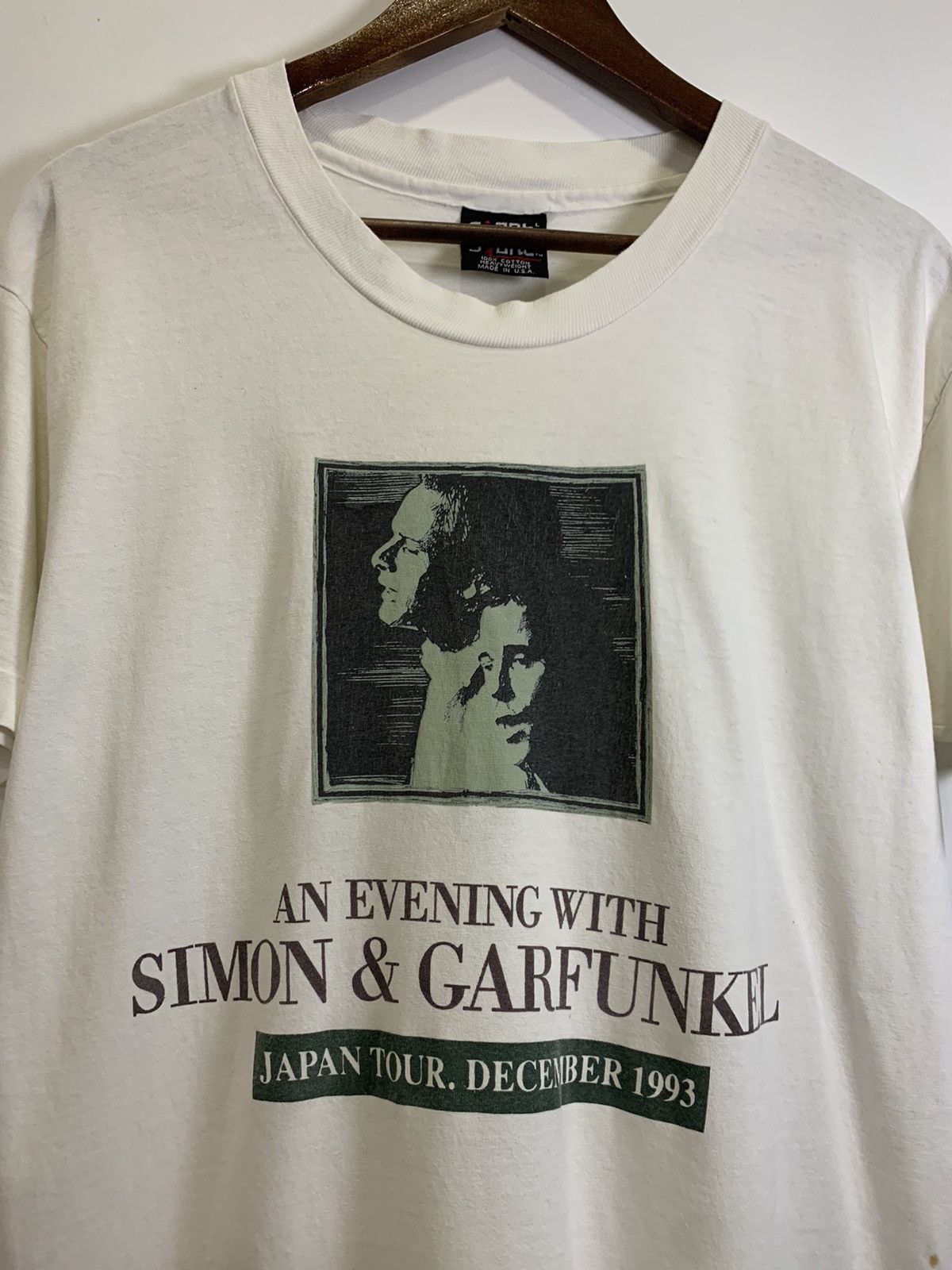Band Tees × Vintage Vintage Simon & Garfunkel Tshirt Size US L / EU 52-54 / 3 - 2 Thumbnail