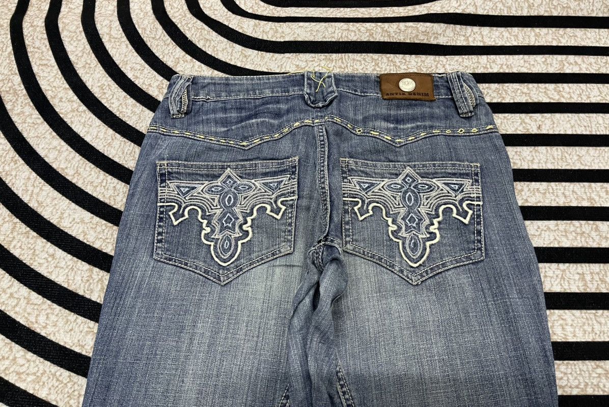 Antik Denim 90s ANTIK DENIM DISTRESSED FLARE JEANS Size US 29 - 14 Thumbnail
