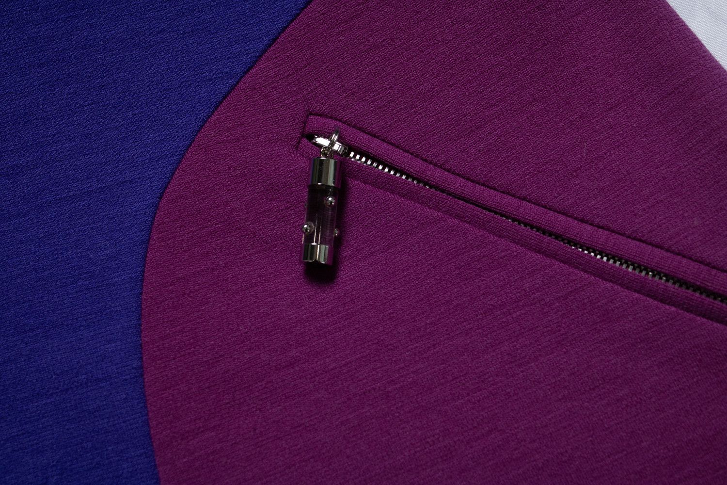 Emilio Pucci Emilio Pucci, color blocking dress in purple Size L / US 10 / IT 46 - 6 Thumbnail