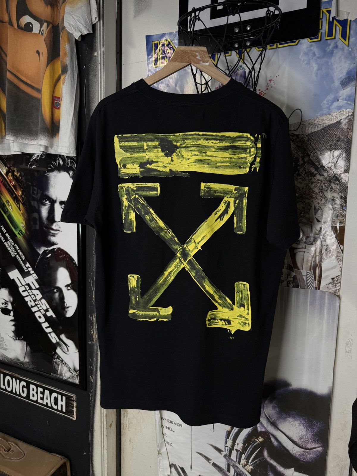 Off-White Off-White Tornado Arrow Tee Black | Grailed