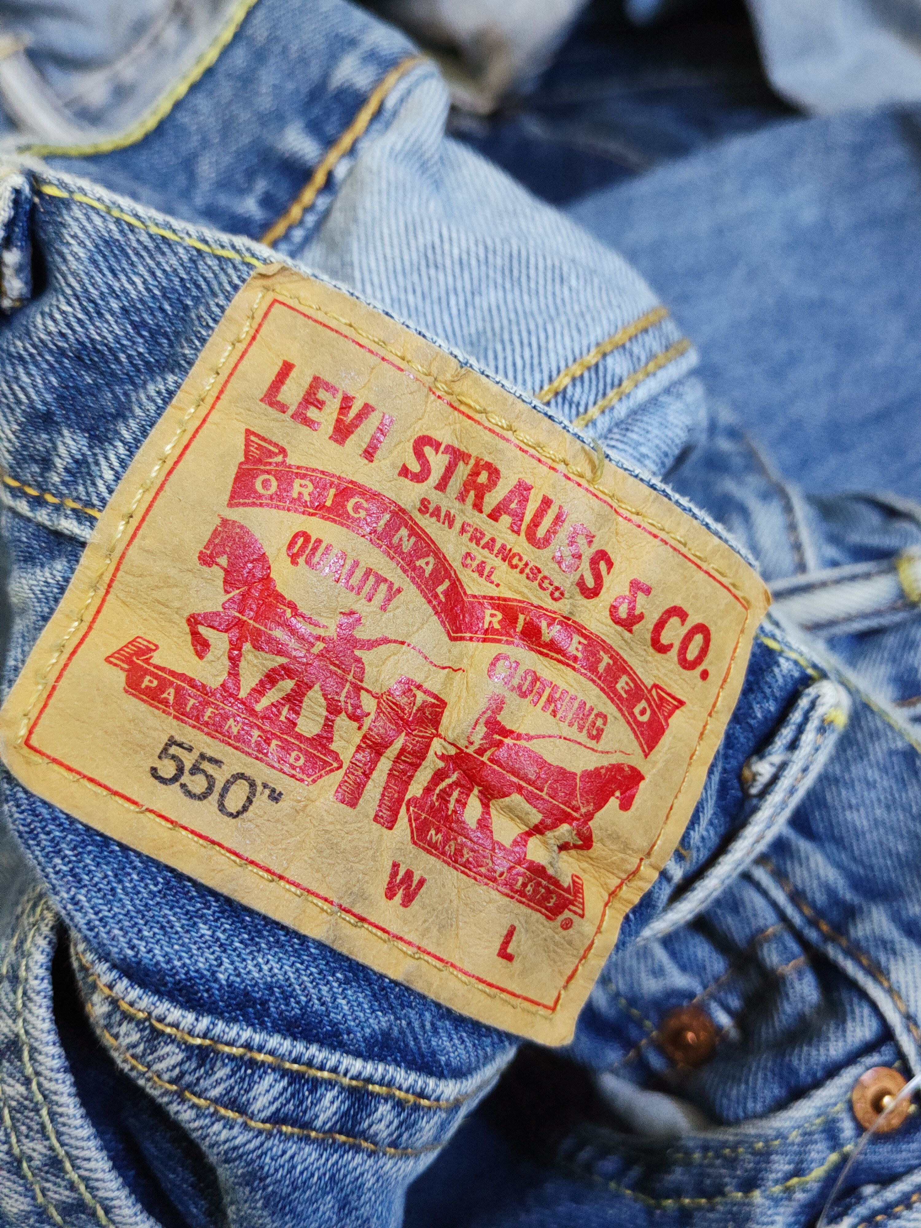 Levi's *waist 46inc* Levi's Blue Distressed Ripped Jeans #S2715 Size US 44 / EU 60 - 13 Thumbnail
