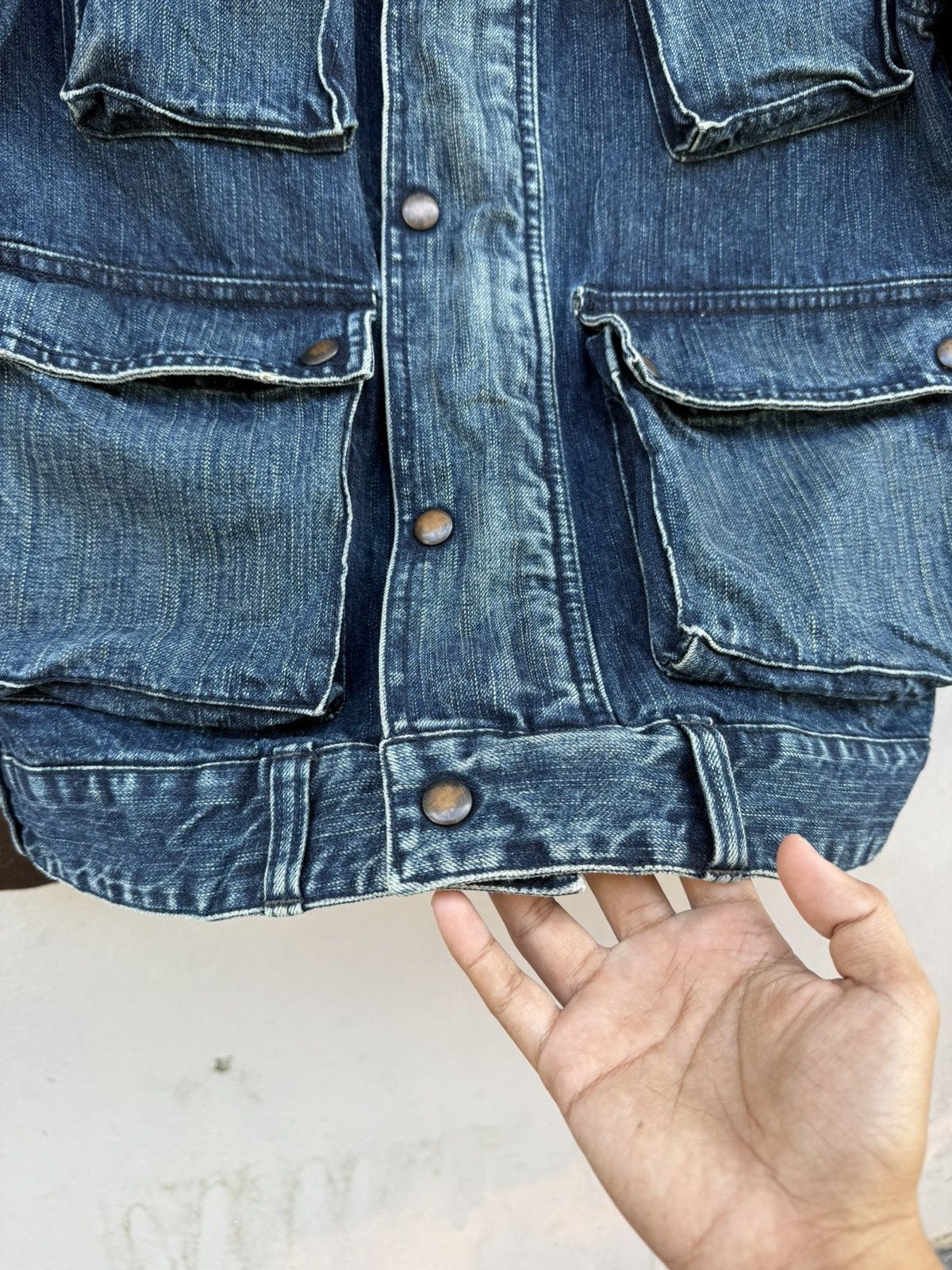 Isamu Katayama Backlash Vintage JOHNBULL KOJIMA JAPAN Slank 3D Pockets Mudwash Denim Size US S / EU 44-46 / 1 - 9 Thumbnail