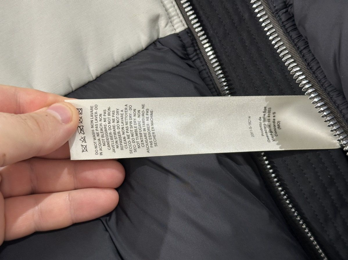 Rick Owens Rick Owens Gethsemane Colorblock Puffer Bomber Jacket 42IT Size US XS / EU 42 / 0 - 5 Thumbnail