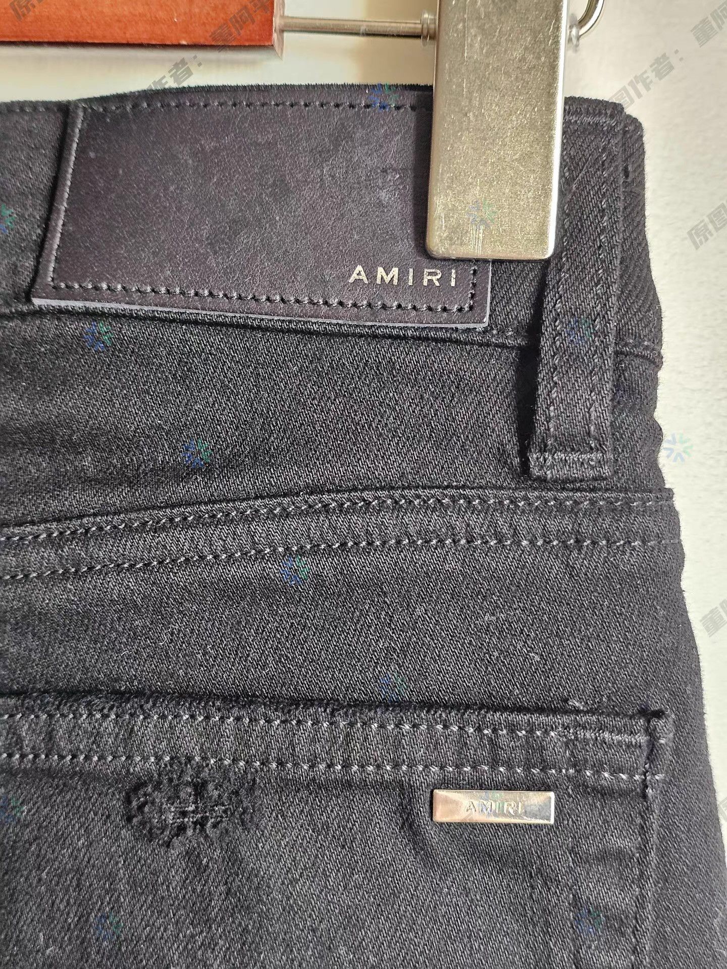Amiri Brand new AMIRI black women's denim flare pants Q4 Size 34" / US 12 / IT 48 - 5 Thumbnail
