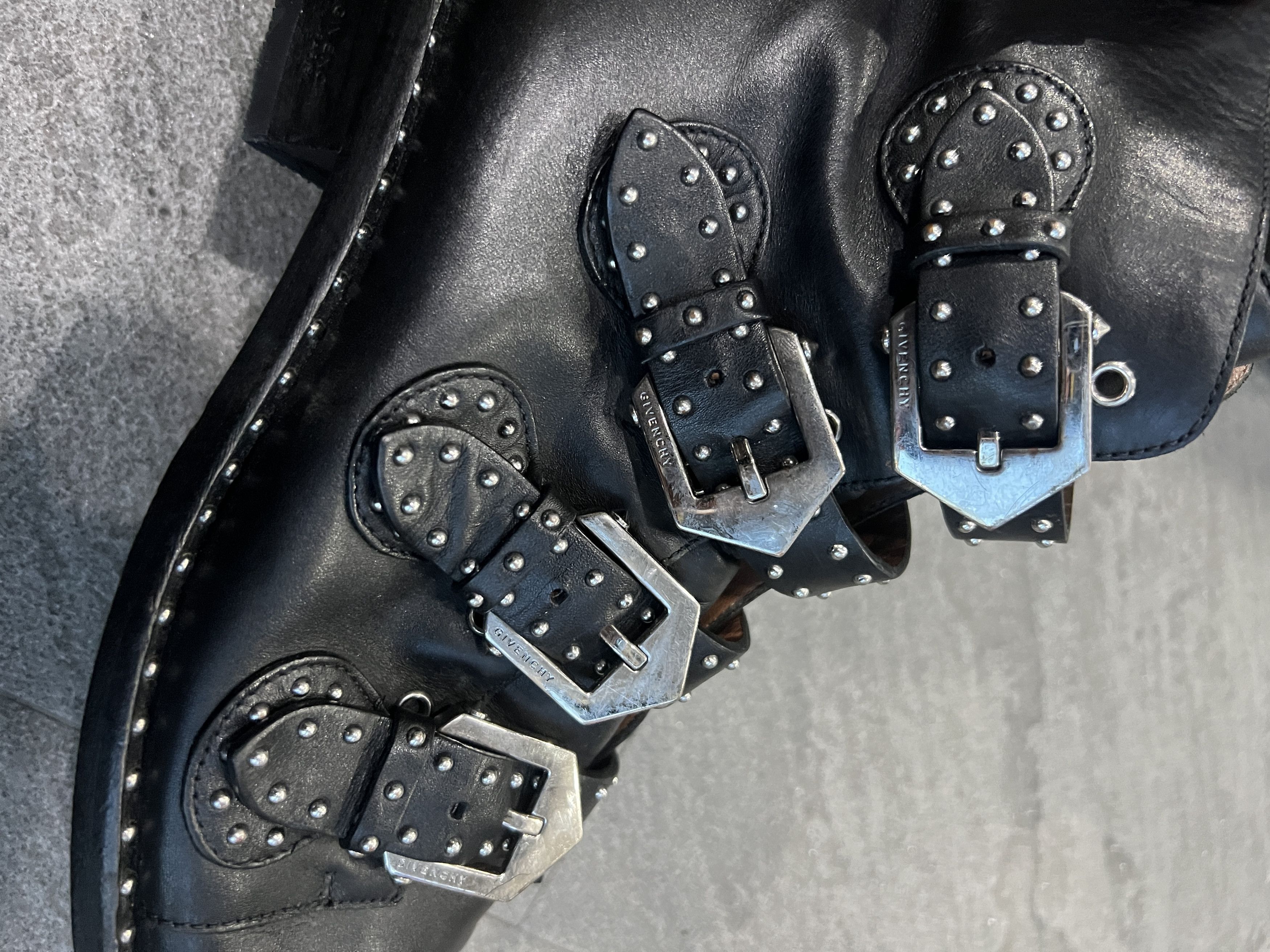 Givenchy Givenchy Studded Multi Buckle Harness Boots 41 Size US 8 / EU 41 - 6 Thumbnail