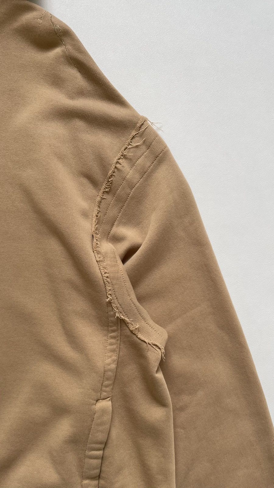 Haider Ackermann ‘Floral Embroidered’ Tan Cotton Perth Hoodie Size US L / EU 52-54 / 3 - 9 Thumbnail