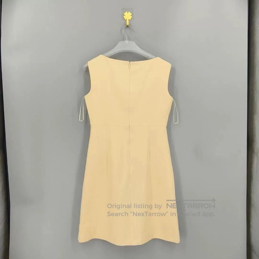 Gucci Gucci Silk/Wool Double G Gold Buckle Sleeveless Dress. Size M / US 6-8 / IT 42-44 - 2 Thumbnail