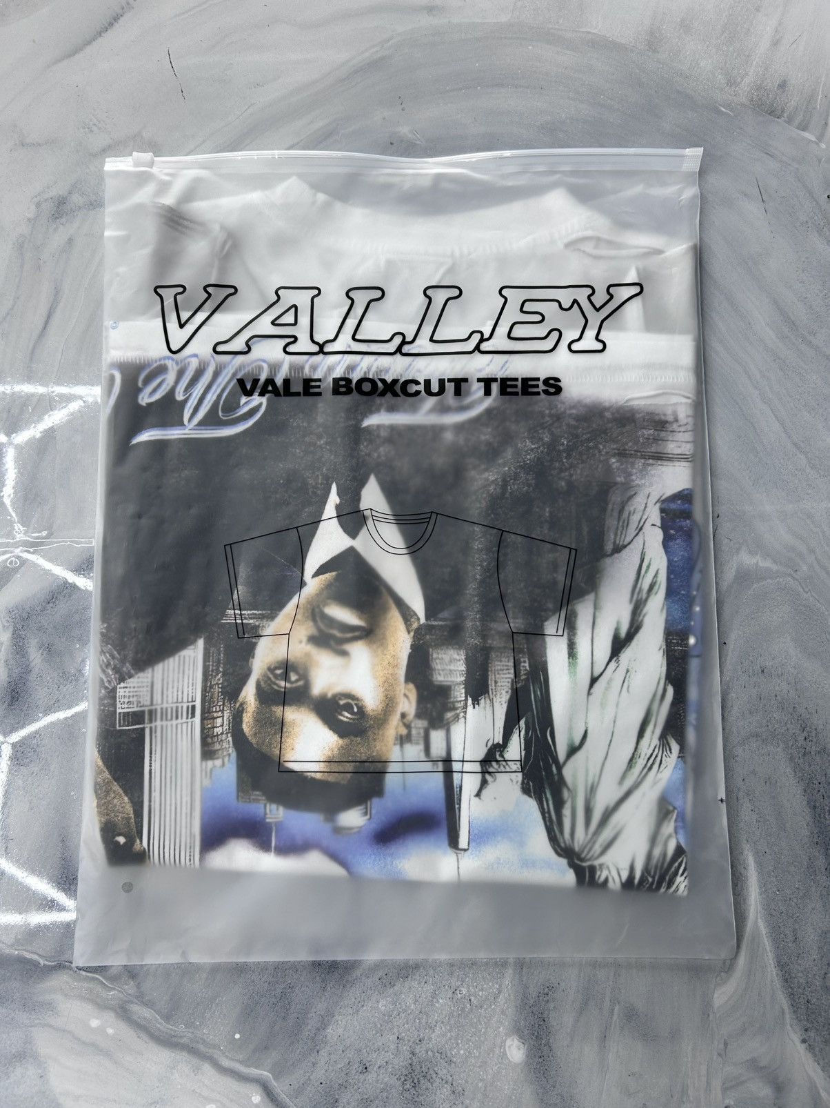Vale Godfather Bling Tee White Belly DMX Nas Belly Size M