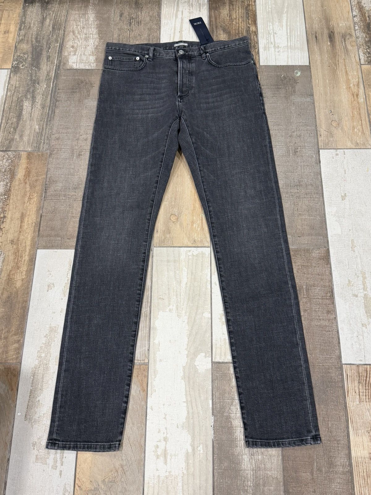 Dior Dior Homme Logo Patch Slim-Fit Jeans Size US 33 - 8 Thumbnail