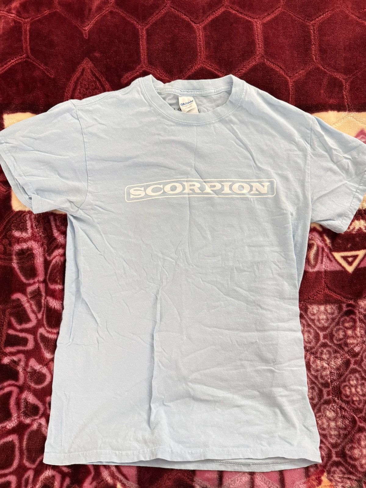 Drake Drake Gildan “Scorpion” Light Blue Tour Merch Tee Size S Size US S / EU 44-46 / 1 - 1 Thumbnail
