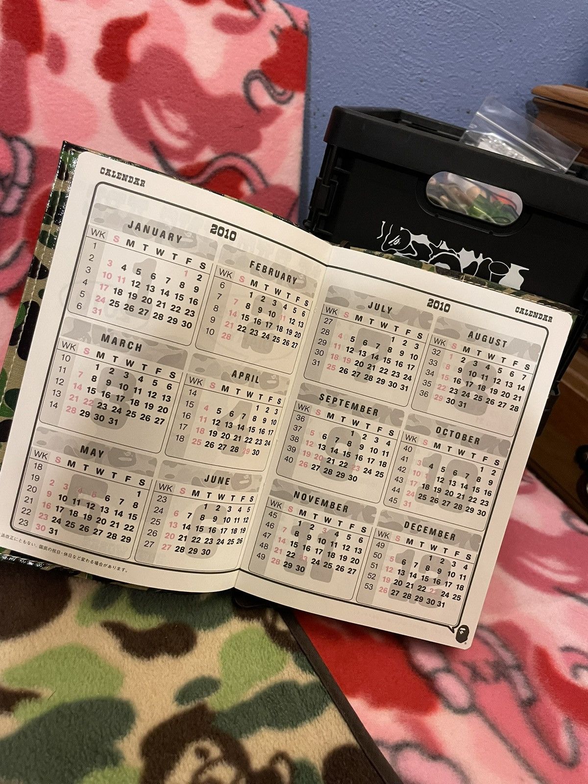 Bape Bape Planner from 2010 Size ONE SIZE - 3 Thumbnail