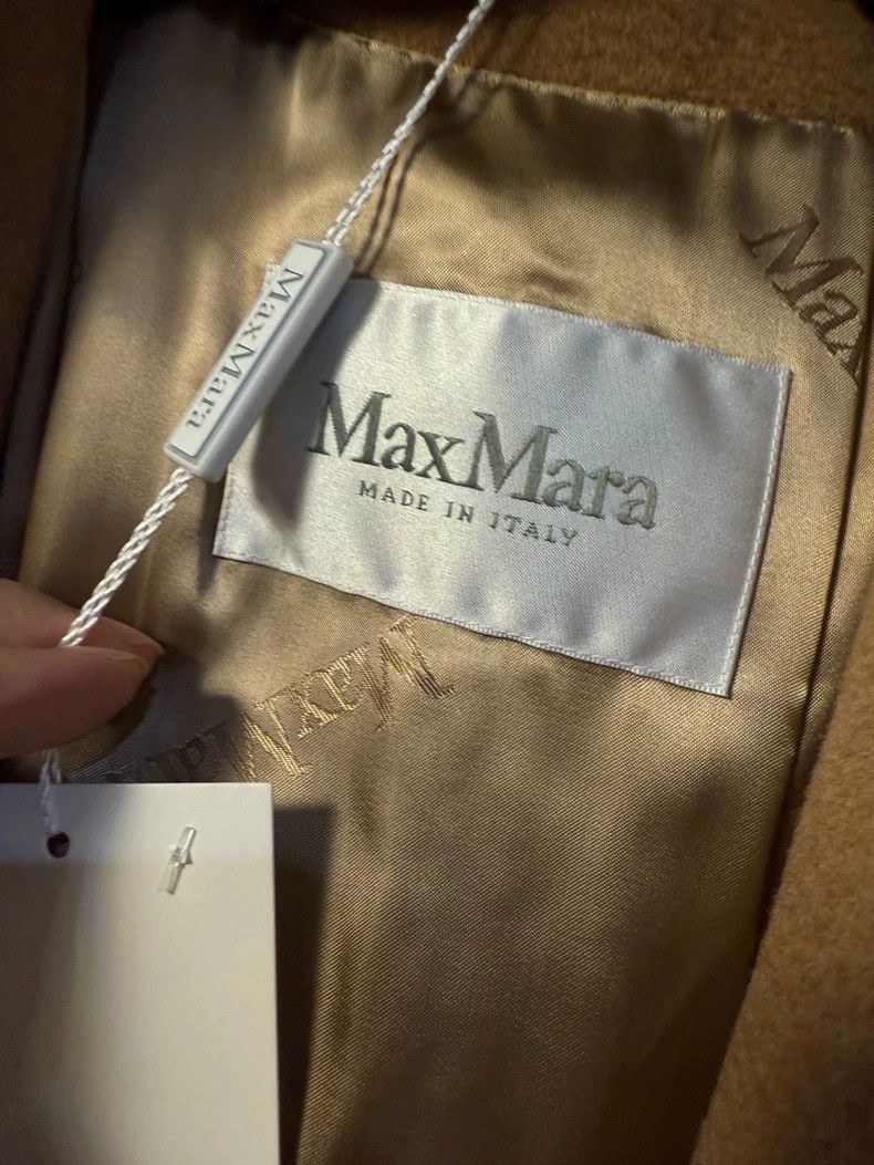 Max Mara Max Mara Women's camel hair Rialto Classic Coat Size S / US 4 / IT 40 - 2 Thumbnail