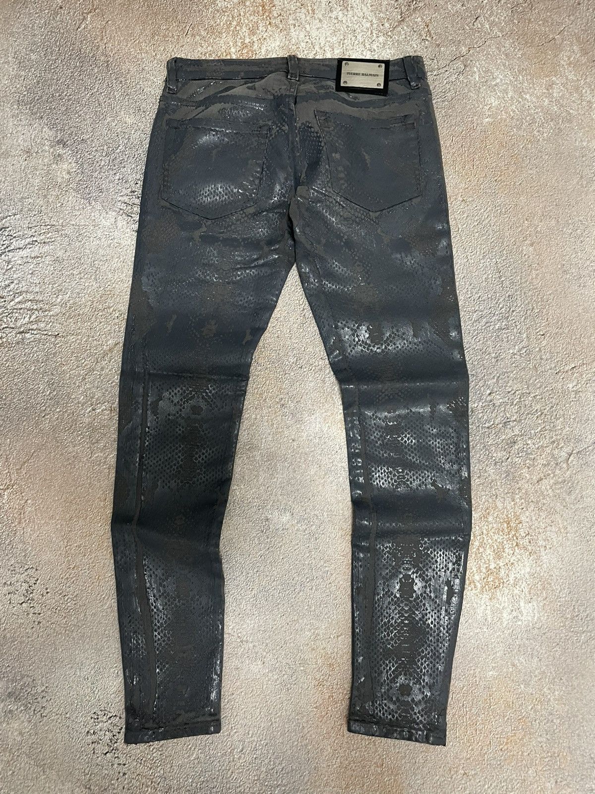 Pierre Balmain Pierre Balmain Snake Style Skinny Jeans Size 26" / US 2 / IT 38 - 8 Thumbnail