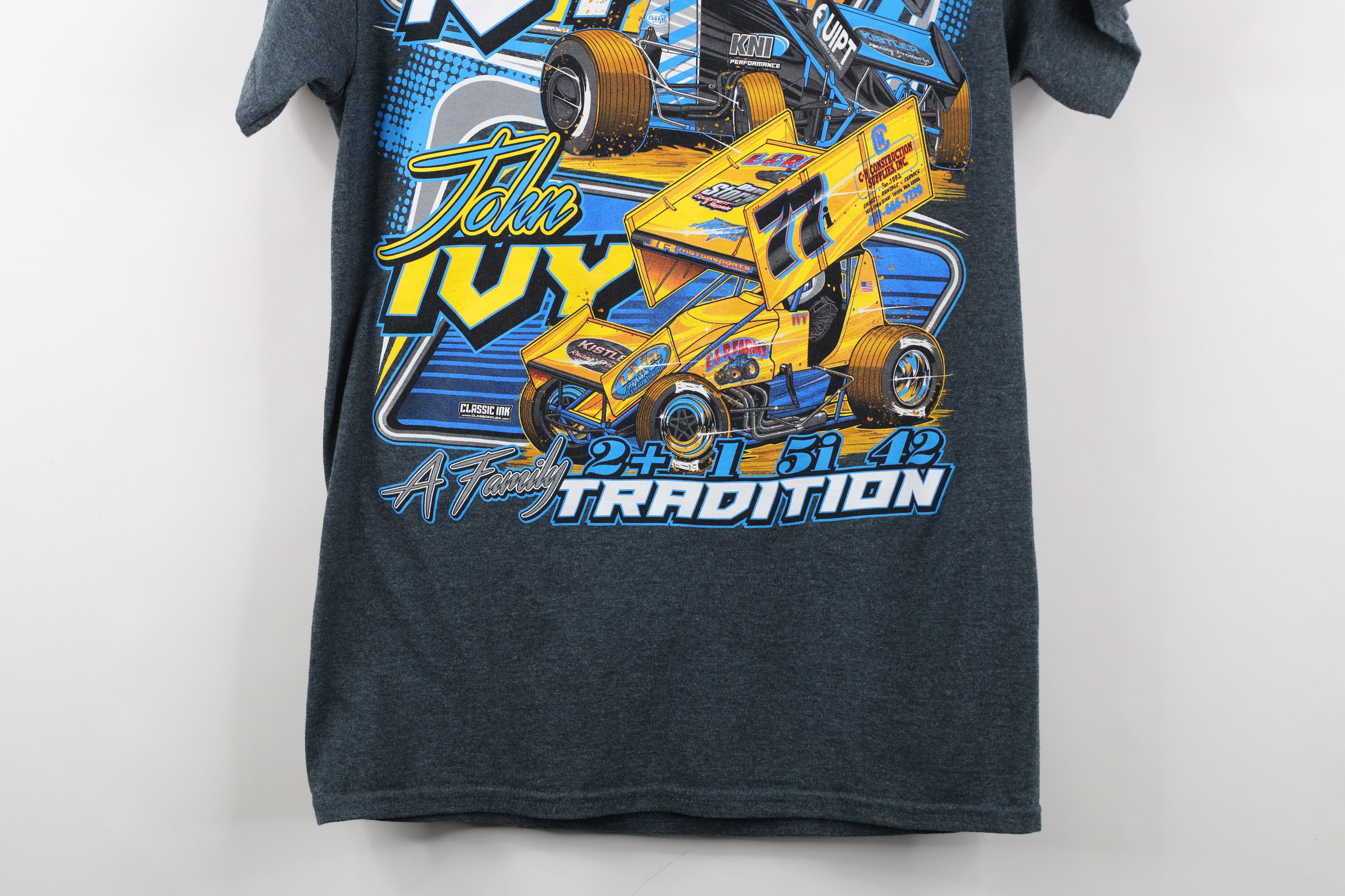 Vintage Vintage Y2K Family Tradition Ivy Racing Short Sleeve T-Shirt Size US S / EU 44-46 / 1 - 13 Thumbnail