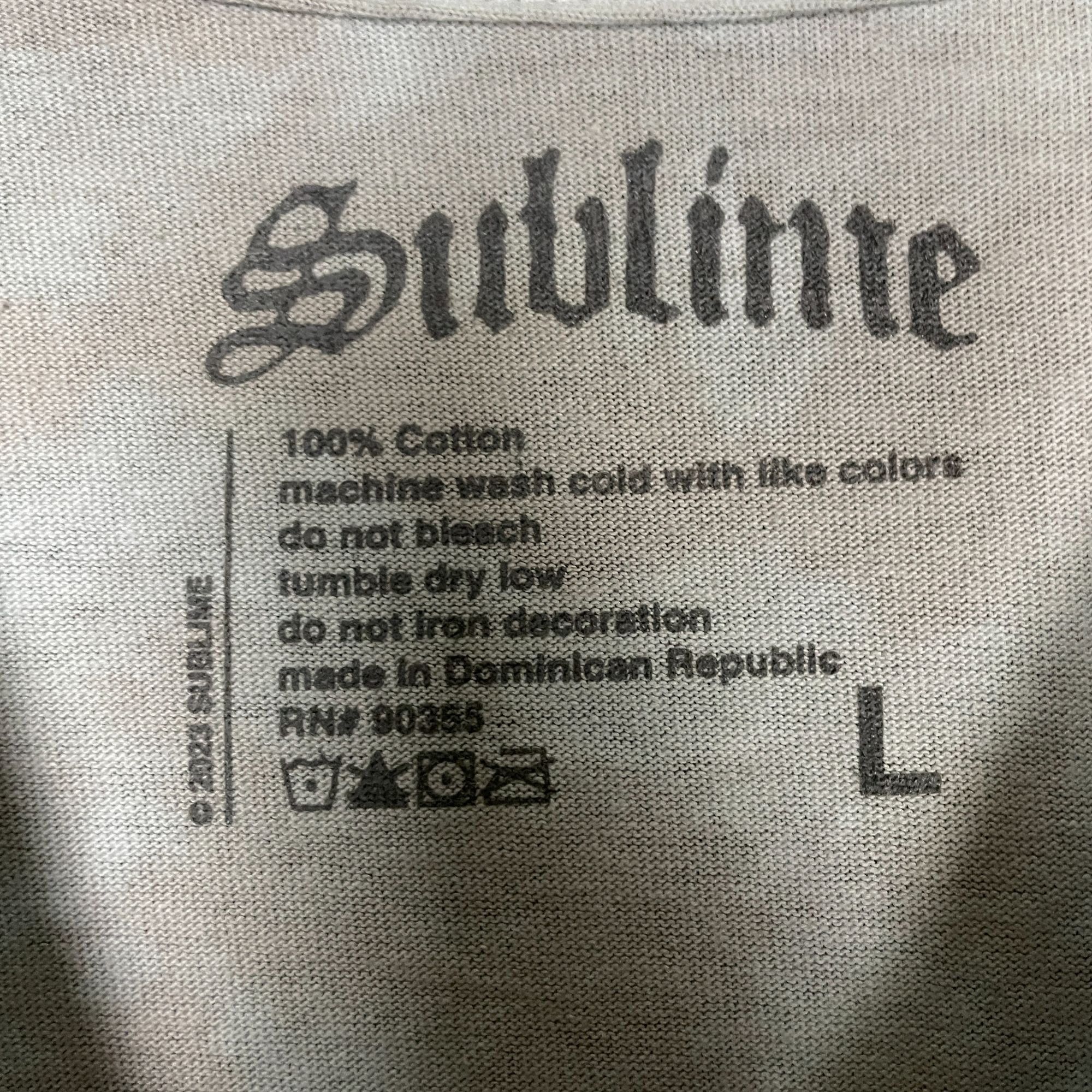 Sublime Sublime Logo Rock T-shirt size Large Size US L / EU 52-54 / 3 - 2 Thumbnail