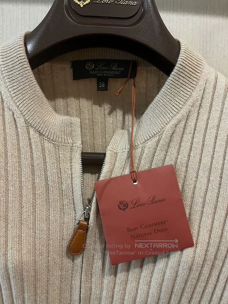 Loro Piana LORO PIANA Cashmere Zip-up Cardigan Jacket Size XS / US 0-2 / IT 36-38 - 6 Thumbnail