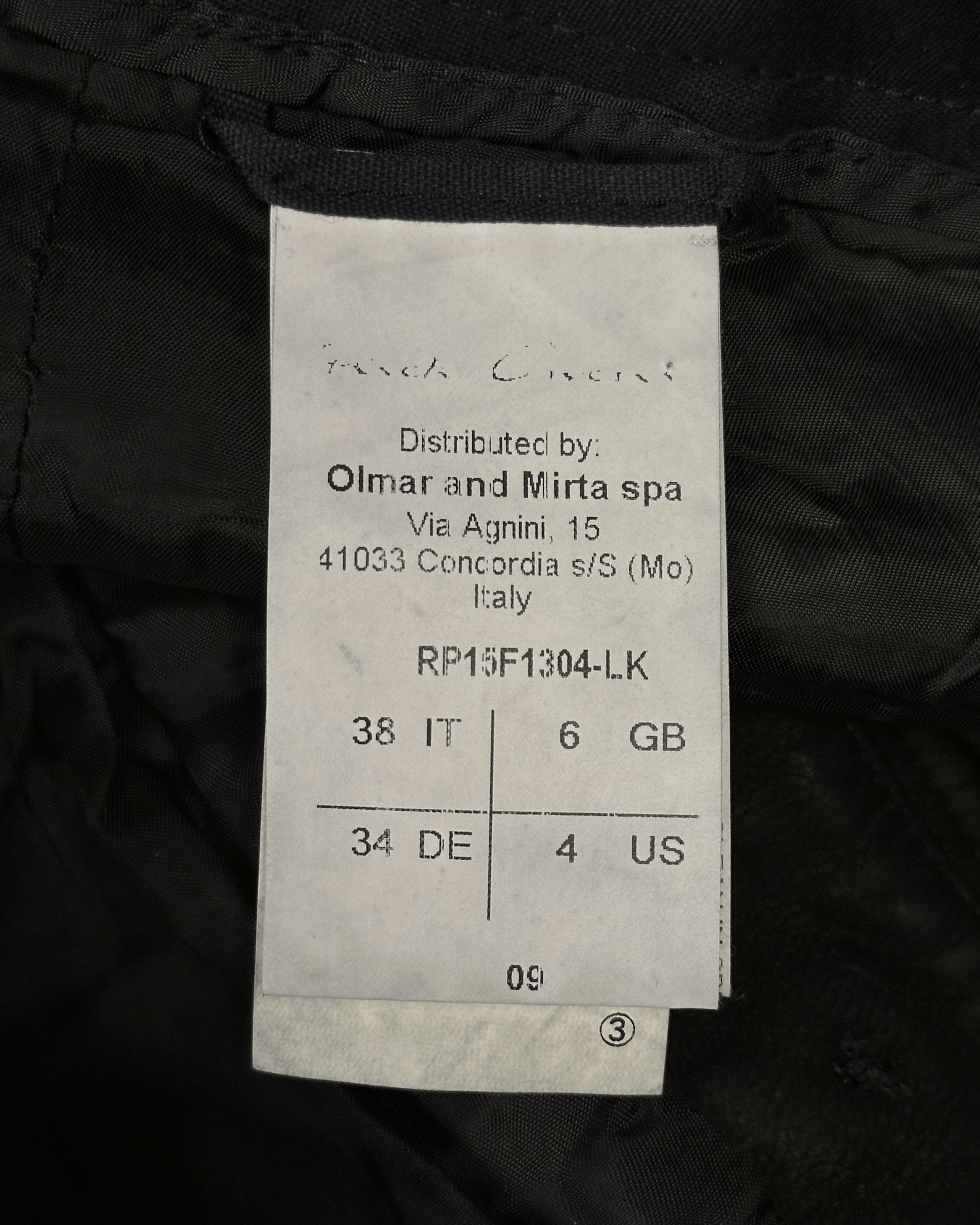 Rick Owens Rick Owens Suede Leather Creatch Cropped Pants Size US 28 / EU 44 - 12 Thumbnail