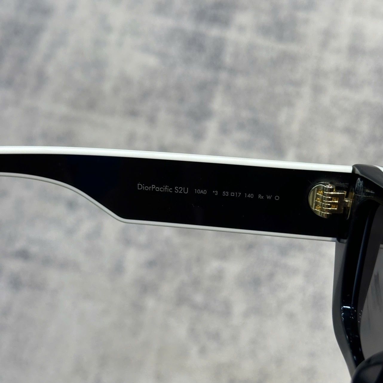 Dior DIOR DIORPACIFIC S2U 10A0 Sunglasses Black Size ONE SIZE - 4 Thumbnail