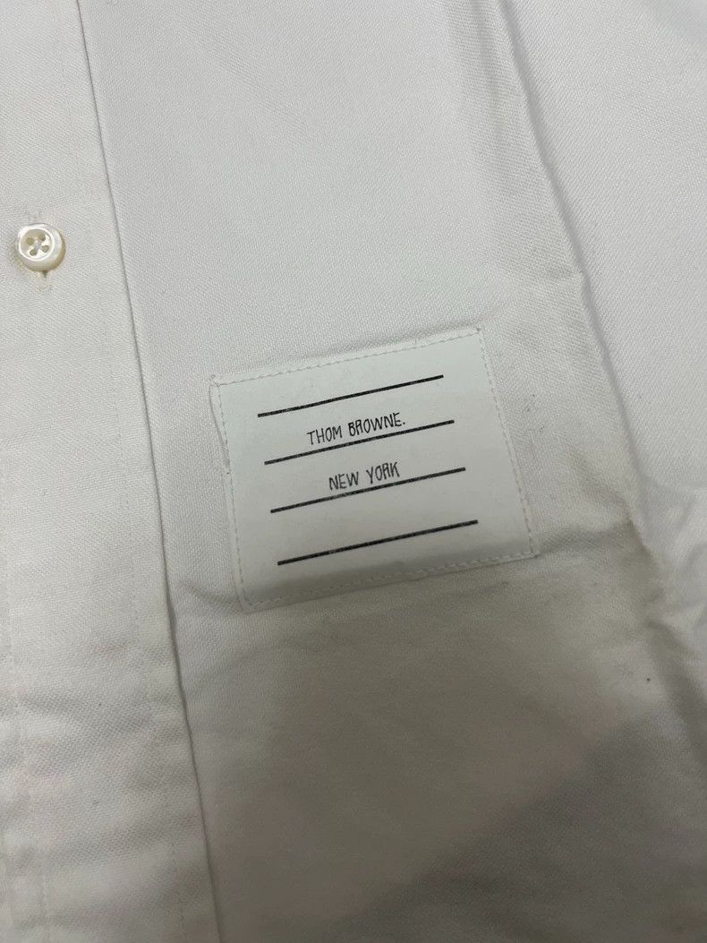 Thom Browne Thom Browne Side striped shirt Size US S / EU 44-46 / 1 - 4 Thumbnail