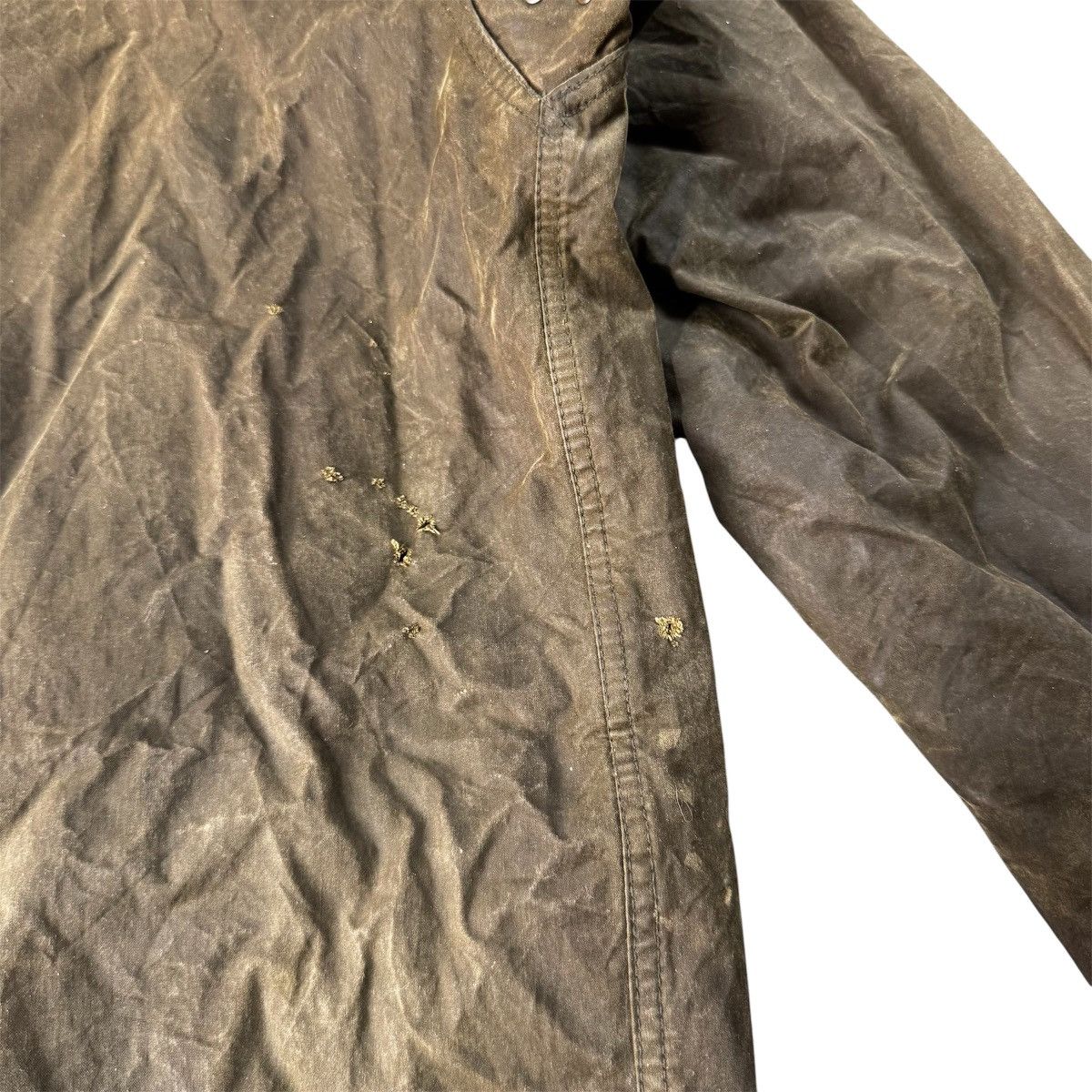 Barbour Vintage Barbour Northumbria Waxed Jacket 3 Crest Size US L / EU 52-54 / 3 - 7 Thumbnail