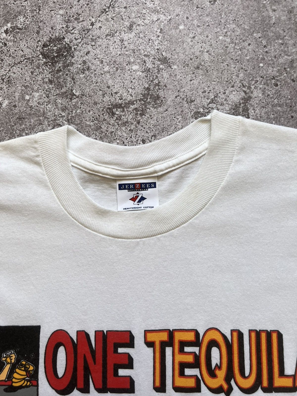 Vintage Vintage One Tequila Two Tequila Three Floor Humor T-shirt Size US L / EU 52-54 / 3 - 10 Thumbnail