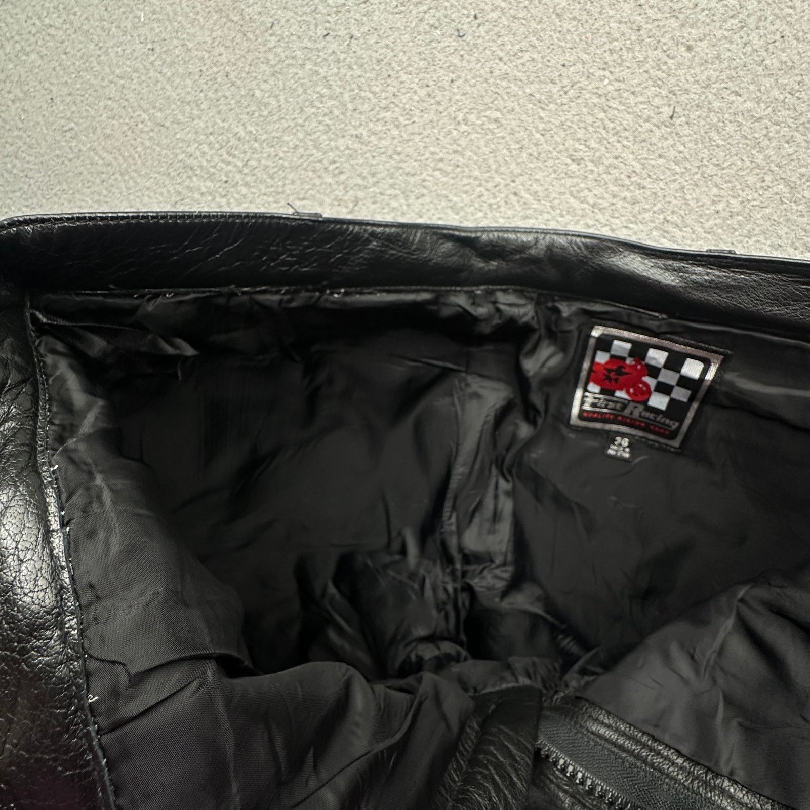 Other VTG First Racing Riding Gear Motorcycle Leather Pants 36x35 Size US 36 / EU 52 - 15 Thumbnail